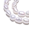 Natural Cultured Freshwater Pearl Beads Strands PEAR-N014-03G-01-4