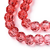 Transparent Glass Beads Strands GLAA-E036-07N-4