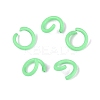 Spray Painted Iron Open Jump Rings IFIN-T017-04C-07-1