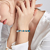 120Pcs 12 Styles 201 Stainless Steel European Beads STAS-SP0001-82-5