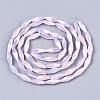 Electroplate Glass Beads Strands EGLA-S194-03A-B05-2