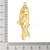 304 Stainless Steel Enamel Big Pendants X-STAS-L026-07G-01-3