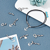 24 Sets 3 Style 304 Stainless Steel Lobster Claw Clasps FIND-FH0003-07-2