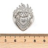 Brass Micro Pave Clear Cubic Zirconia Cuff Rings RJEW-P155-04B-P-5