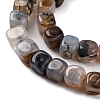 Natural Dragon Veins Agate Beads Strands G-G177-E09-01-4