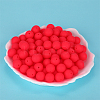 Round Silicone Focal Beads SI-JX0046A-03-3