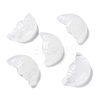Natural Quartz Crystal Carved Healing Moon with Human Face Figurines G-B062-06F-1