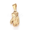 304 Stainless Steel Pendants X-STAS-H110-01G-2