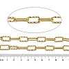 Ion Plating(IP) 304 Stainless Steel Oval Link Chains CHS-G039-15G-2