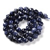 Natural Sodalite Beads Strands G-NH0021-A02-01-3