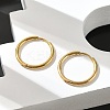 304 Stainless Steel Huggie Hoop Earrings LS-EJEW-G272-02-16mm-G-3