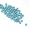 Resin Round Beads MRMJ-WH0068-34D-01-2