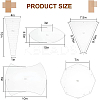 Transparent Acrylic Quilting Templates DIY-WH0381-004-2