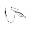 316 Surgical Stainless Steel Earring Hooks STAS-D448-043P-2