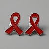 Awareness Ribbon Enamel Pin LS-JEWB-WH0029-29D-2