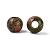 Natural Unakite European Beads G-Q602-09A-11-2