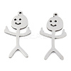 Non-Tarnish 201 Stainless Steel Pendants LS-STAS-N098-134P-3