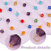 20 Sets Imitation Austrian Crystal Glass Pendants FIND-WR0011-76-3