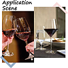 DIY Initial Letter A~Z Alphabet Brass Enamel Wine Glass Charm Rings Making Kit DIY-SC0024-58-5