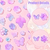 60G Transparent Acrylic Beads OACR-FS0001-90B-3