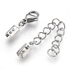 Tarnish Resistant 304 Stainless Steel Chain Extender LS-STAS-P207-01P-A-2