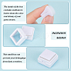 Square Plastic Loose Diamond Storage Boxes CON-WH0095-49A-4