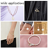 8Pcs 2 Style Brass Micro Pave Cubic Zirconia Pendants ZIRC-AR0001-14-4