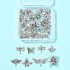 40Pcs 10 Styles Tibetan Style Alloy Pendants TIBEP-FS0001-45-7