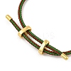 Braided Steel Wire Bracelets Making BJEW-H610-02G-34-3