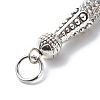 Tibetan Style Alloy Curb Chain Tassel Big Pendants FIND-I025-01A-4