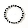 Bohemian Style Natural Lava Rock Beads Stretch Beads for Women Men CZ0038-5
