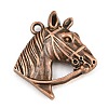 Tibetan Style Alloy Pendants AL-CBA2376-31R-1