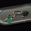 1Pc Oval PU Leather Holder Pendant Decoration AJEW-LP0008-30B-3