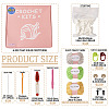 DIY Elephant and Sea Turtle Doll Crochet Kit DIY-TAC0001-84-2