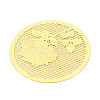 Brass Filigree Big Pendants KKC-T003-05G-2