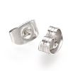 10Pcs 316 Surgical Stainless Steel Friction Ear Nuts STAS-ZF0001-01-2