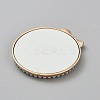 Alloy Rhinestones & Glass Makeup Mirror for Phone Cases Phone DIY-WH20050-12A-01-2