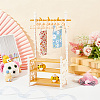 Random Color Plastic Doll Clothes Shoes Rack AJEW-WH0332-35B-5