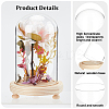 Glass Dome Cover AJEW-WH0312-39-5