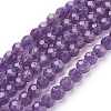 Natural Amethyst Beads Strands G-C073-10mm-3-1