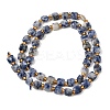 Natural Blue Spot Jasper Beads Strands GG-CBA96AE-A09-6x6mm-3