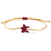 Braided Wax Cord Bracelets for Women ET6081-1-1