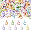 90Pcs 9 Colors Alloy Tube Bails FIND-DC0007-92-1