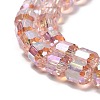Electroplate Glass Beads X1-EGLA-D030-19O-3