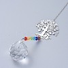 Crystals Chandelier Suncatchers Prisms Chakra Hanging Pendant LS-AJEW-I040-19P-4