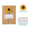 32Pcs 4 Colors Paper Cards DIY-KS0001-15-4