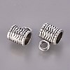 Tibetan Style Alloy Tube Bails K08U0042-2