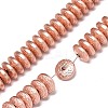 Electroplate Non-magnetic Synthetic Hematite Beads Strands G-S372-001-02RG-2