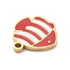 304 Stainless Steel Enamel Charms STAS-R169-04B-G-2