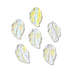 Dyed & Heated Glass Pendants X1-GLAA-B009-06H-1